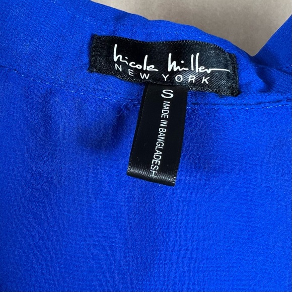 Nicole Miller see through button up shirt. - Picture 5 of 7